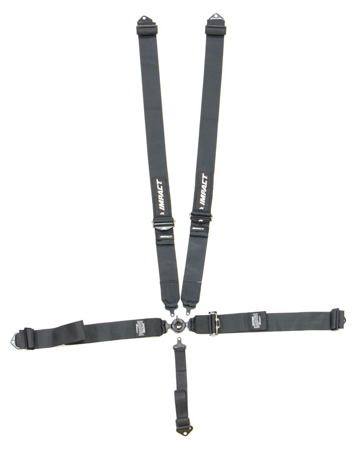 Impact Racing IMP55341111 5-PT Harness System Camlock Ind Type Pull DN