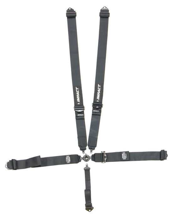 Impact Racing IMP55341111 5-PT Harness System Camlock Ind Type Pull DN