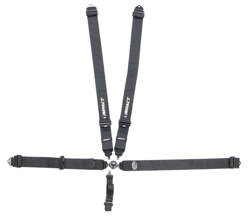 Impact Racing IMP56341111 5-PT Harness System Camlock Ind Type Pull Up