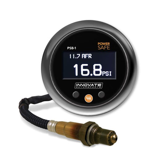 Innovate Motorsports INN38920 PSB-1 PowerSafe Boost & Wideband O2 Gauge Kit