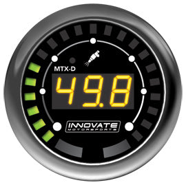 Innovate Motorsports INN39170 MTX-D Fuel Pressure Gauge 0-145 PSI 10 BAR