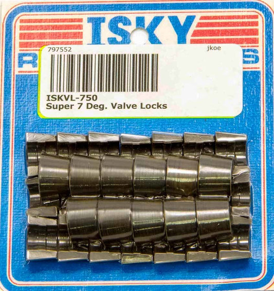 Isky Cams ISKVL-750 Super 7 Deg. Valve Locks 11/32in +.50