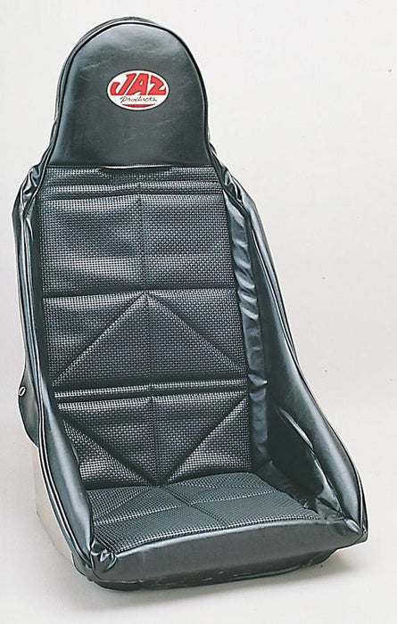 Jaz JAZ150-301-01 Drag Race Seat Cover Black Vinyl