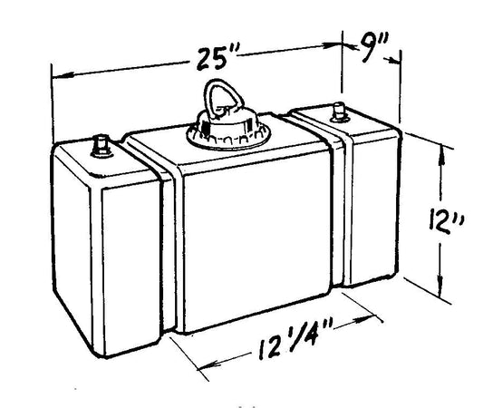 JAZ Products 10-Gallon C/T Fuel Cell