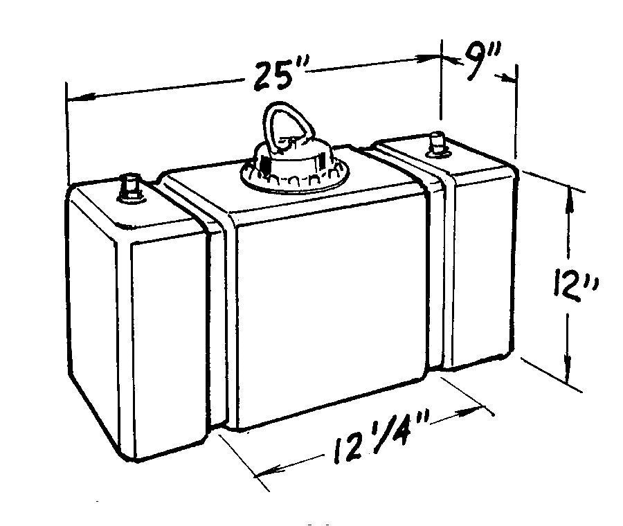 Jaz JAZ200-010-01 10-Gallon C/T Fuel Cell