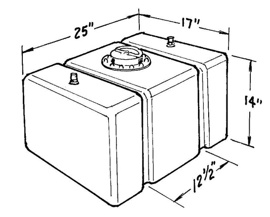 Jaz JAZ200-222-01 22-Gallon C/T Fuel Cell