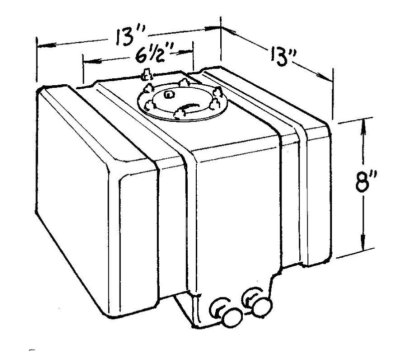 Jaz JAZ250-005-01 5-Gallon Drag Race Cell