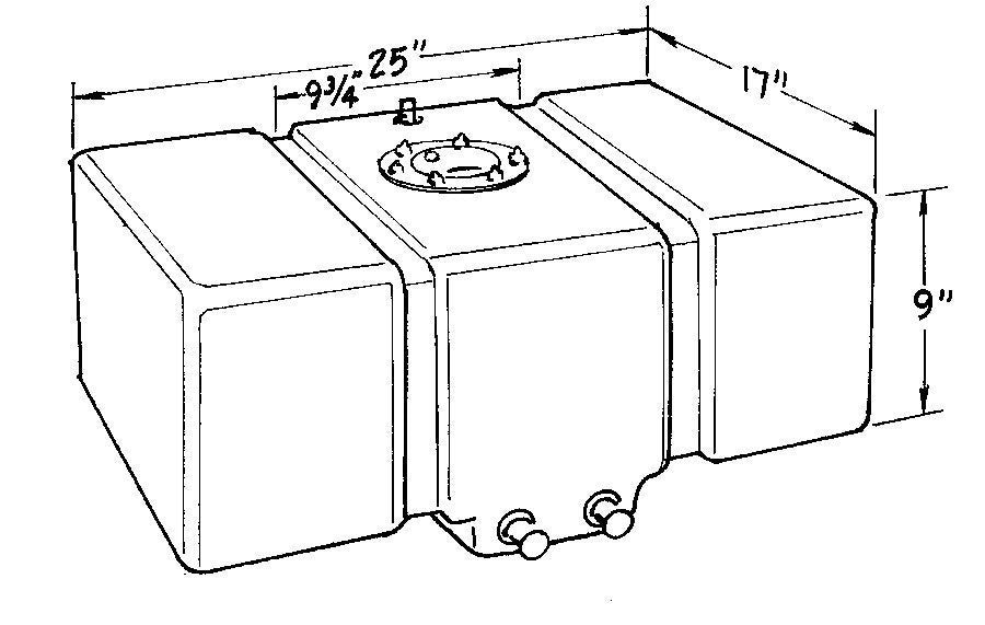 Jaz JAZ250-016-01 16-Gallon Drag Race Cell