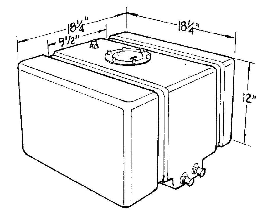 Jaz JAZ250-116-01 16-Gallon Drag Race Cell