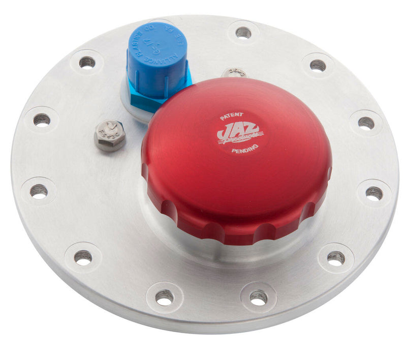 Jaz JAZ391-452-06 2-1/2 12-Bolt Fuel Plate w/Billet Twist Cap