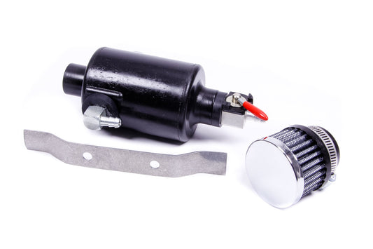 Jaz JAZ605-325-01 Black Mini Breather Tank w/1/4in Fittings