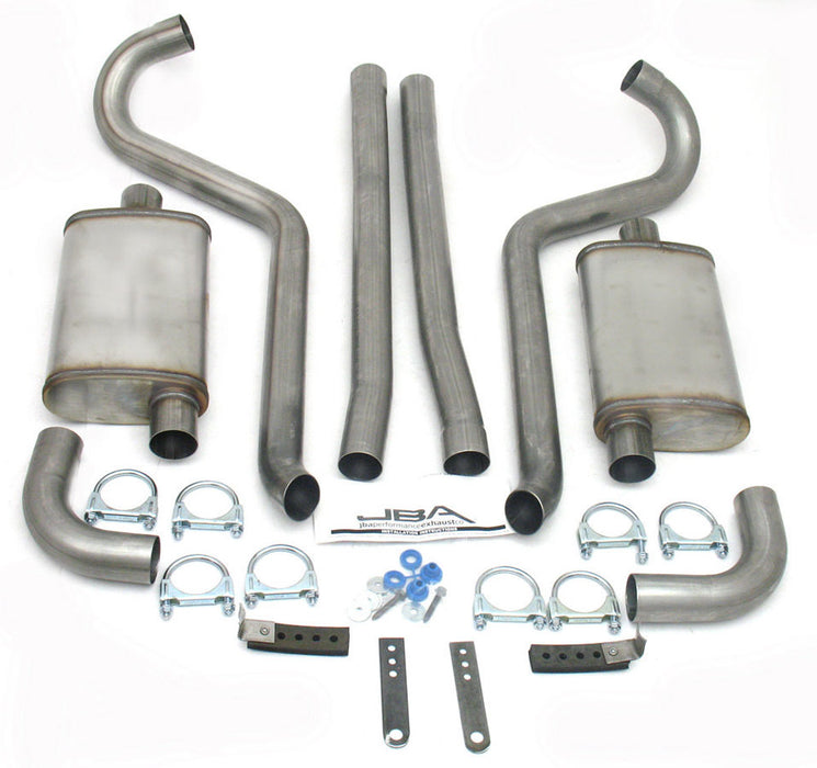 Jba Performance Exhaust JBA40-2650 Exhaust System w/Turndws - 67-70 Mustang