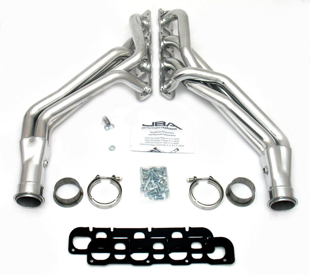 Jba Performance Exhaust JBA6965SJS Headers - 08-09 6.1L Challenger - Silver