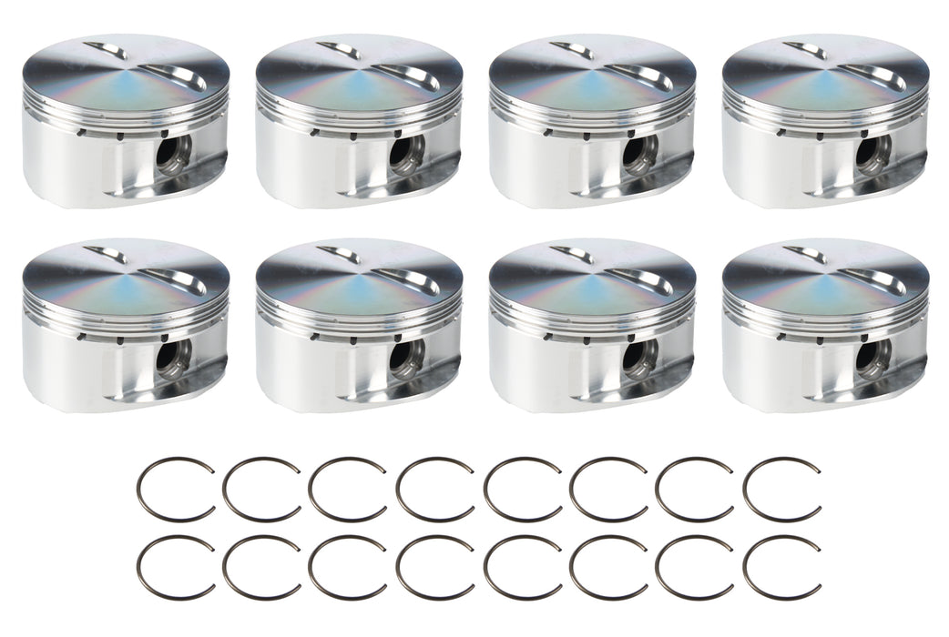 Je Pistons JEP173615 SBC Ultra GP FT Piston Set 4.030 Bore