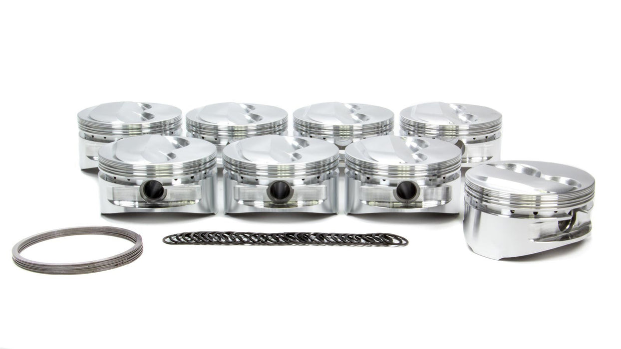Je Pistons JEP182037 SBC Domed Piston Set 4.165 Bore +5.6cc