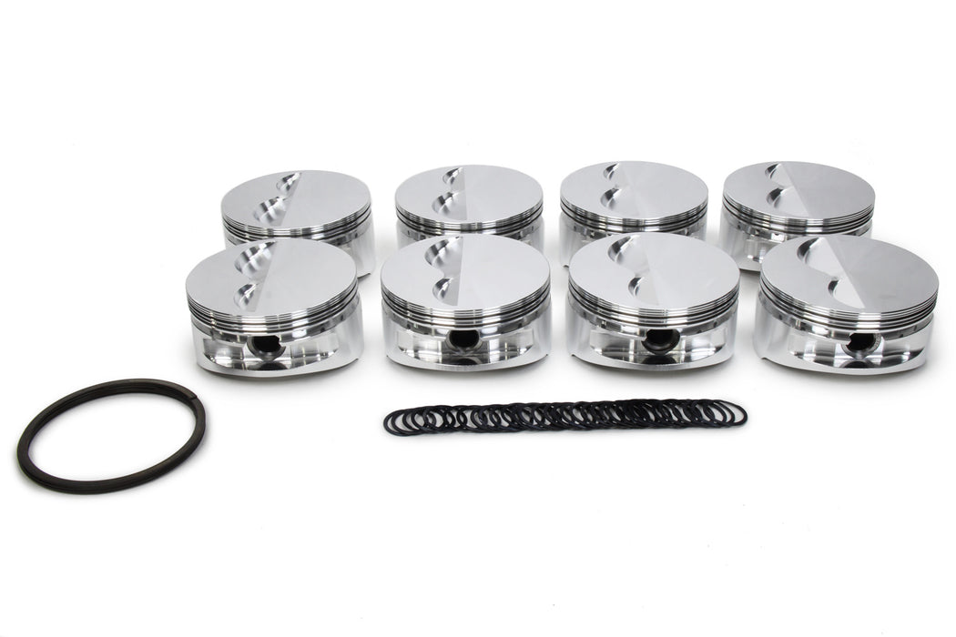Je Pistons JEP194340 SBC Flat Top Piston Set