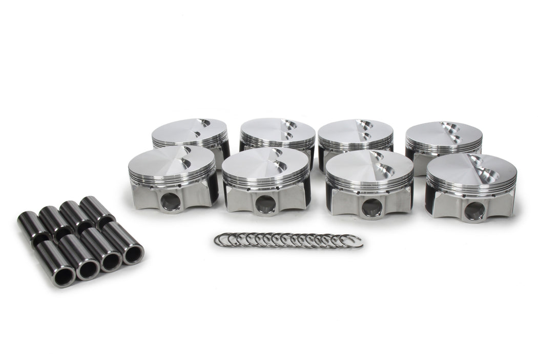 Je Pistons JEP258028 SBC Flat Top Piston Set 4.030 Bore -5cc