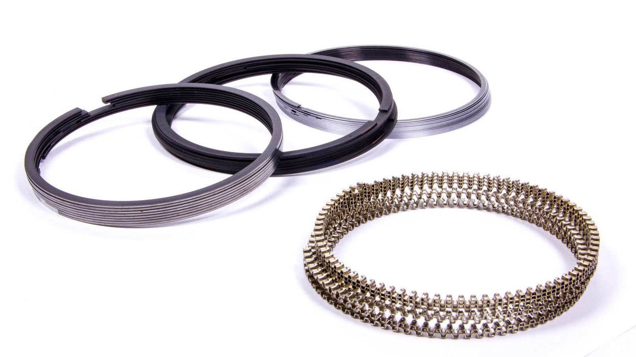 Je Pistons JEPJ75008-4125-5 Piston Ring Set 4.125 Moly 1.2 1.5 3.0mm