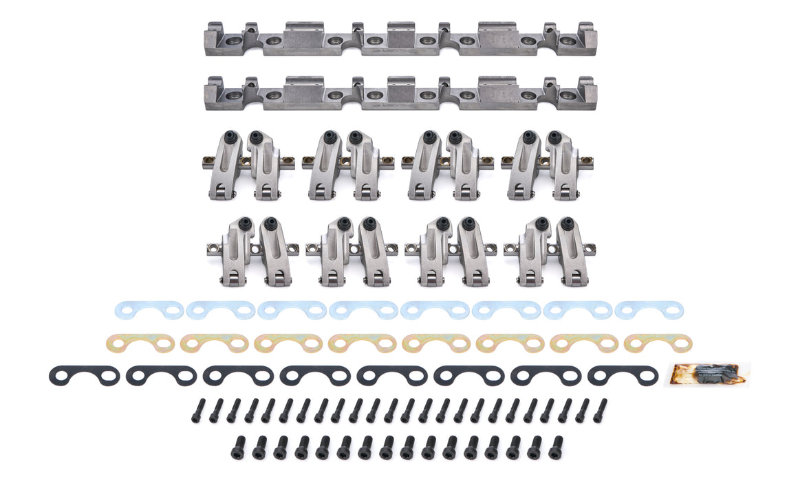 Jesel JESKPS-10509-6565 Pro Shaft Rocker Kit SBC 1.65/1.65 Dart 15/18-Deg