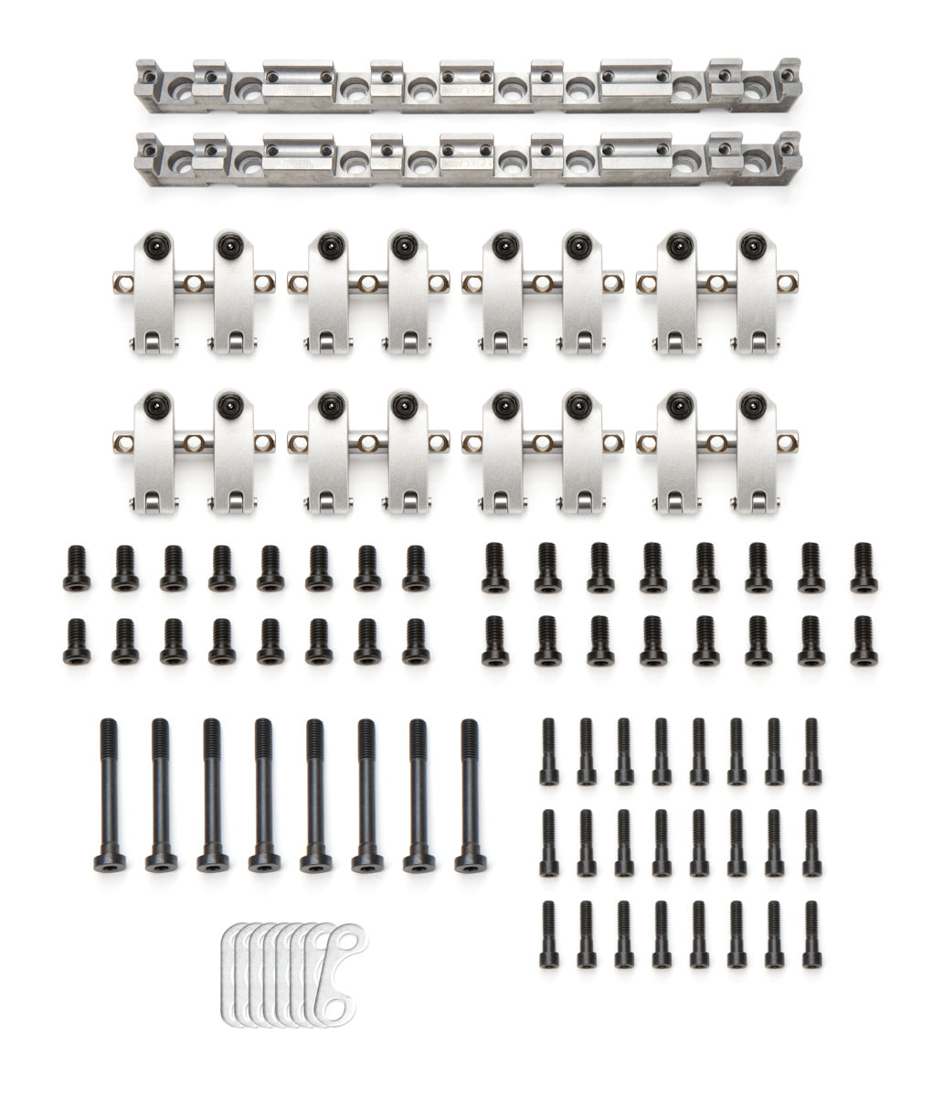 Jesel JESKSS-336060+100 Shaft Rocker Arm Kit SBC 1.6/1.6 Ratio