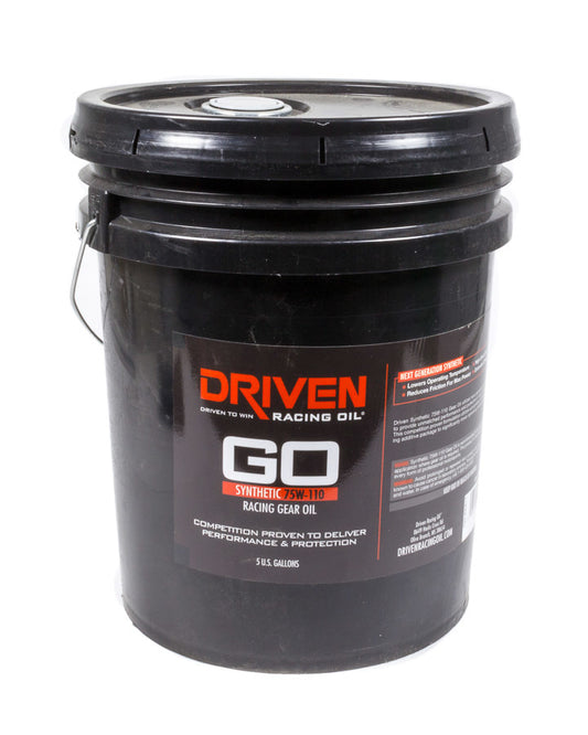 Driven Racing Oil JGP00617 Gear Oil 75w110 Synthtc 5 Gal
