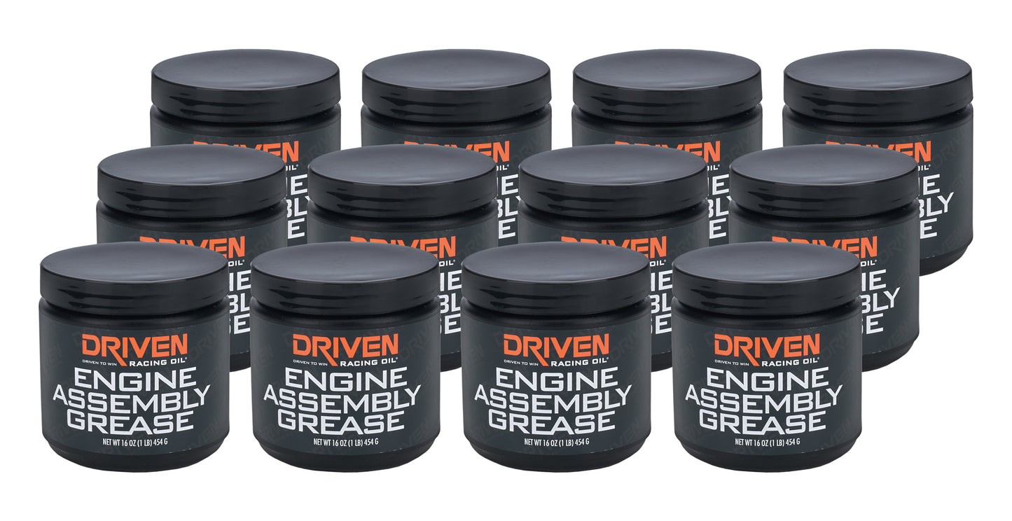 Driven Racing Oil JGP00728-12 Assembly Grease 1 lb. Tub Case 12 x 1 lb.