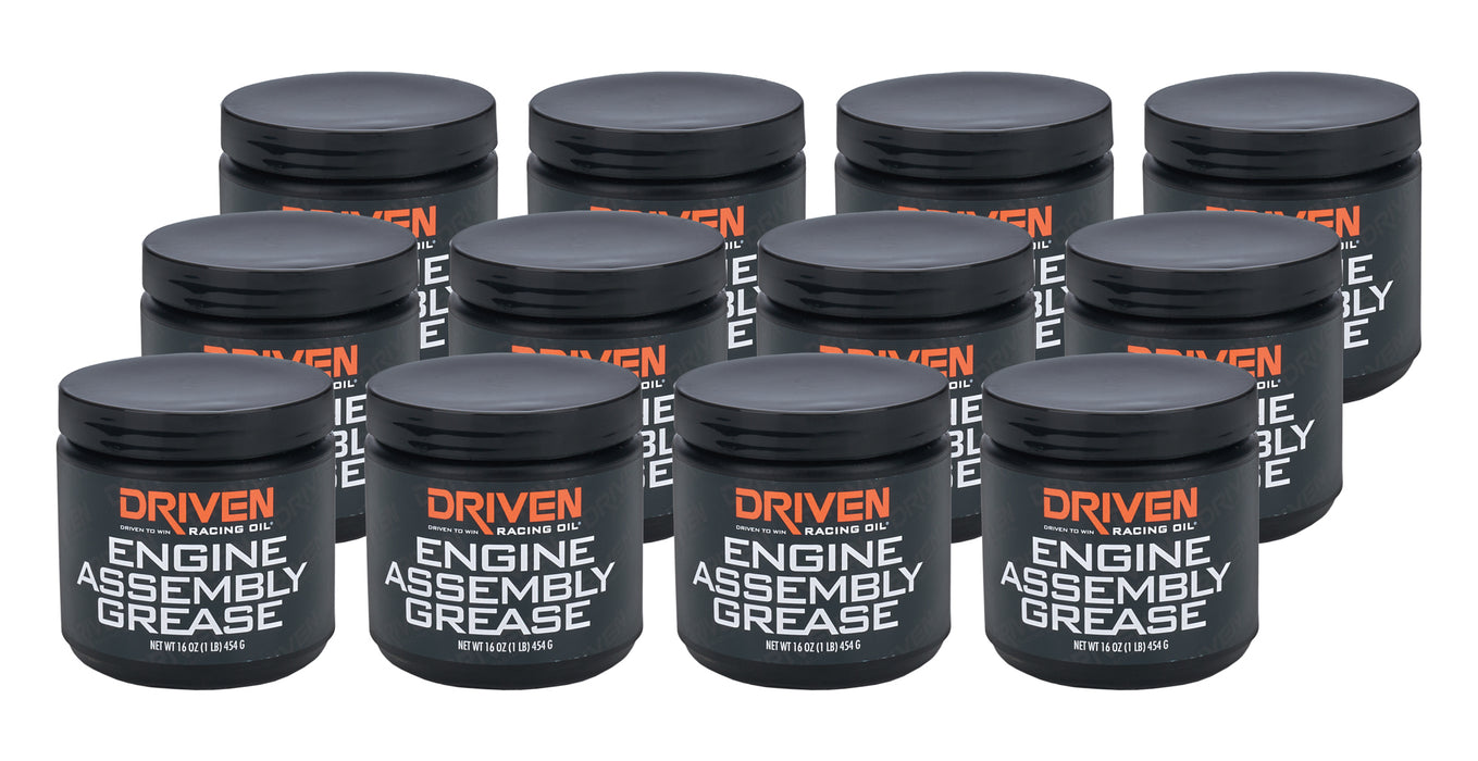 Driven Racing Oil JGP00728-12 Assembly Grease 1 lb. Tub Case 12 x 1 lb.