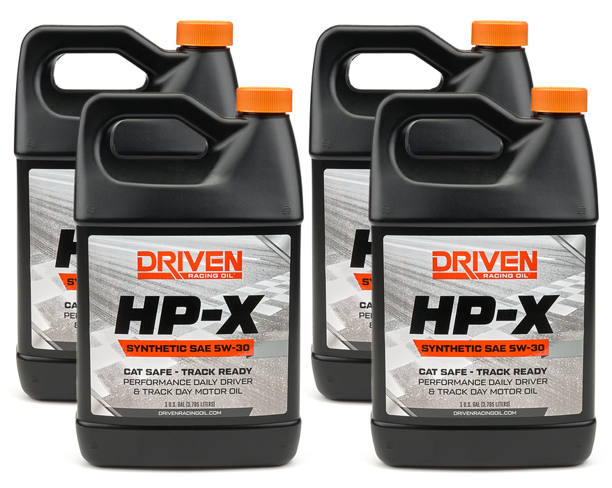 Driven Racing Oil JGP17308-4 HP-X 5W30 Motor Oil Case 4/Gal