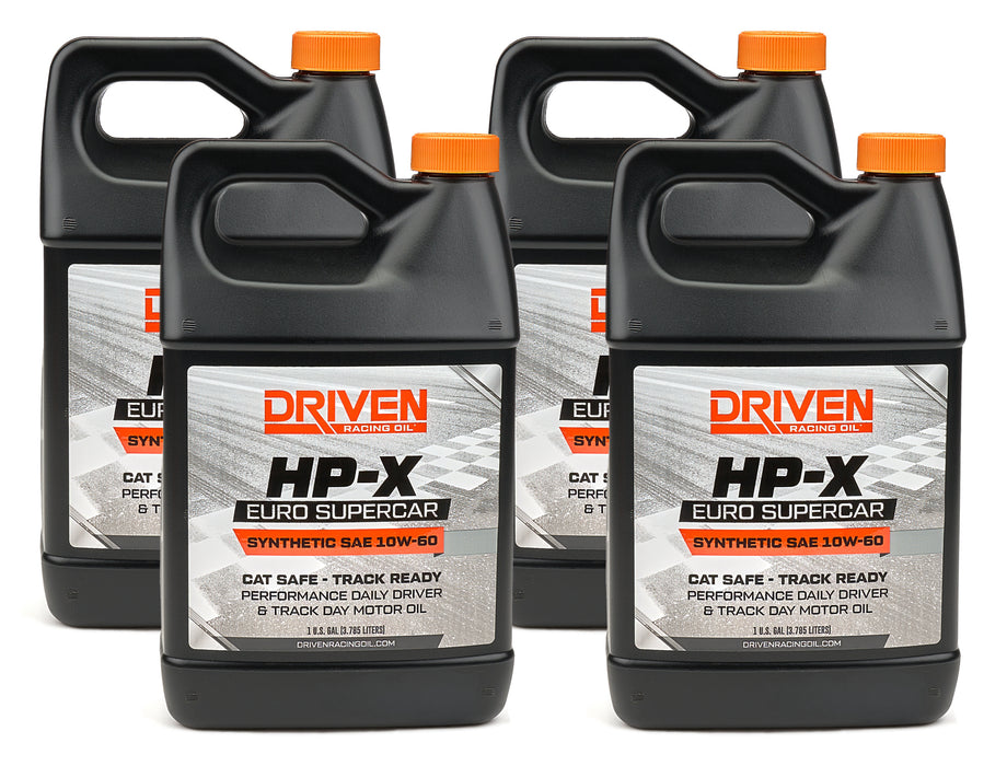 Driven Racing Oil JGP17608-4 HP-X 10W60 Motor Oil Case 4/Gal