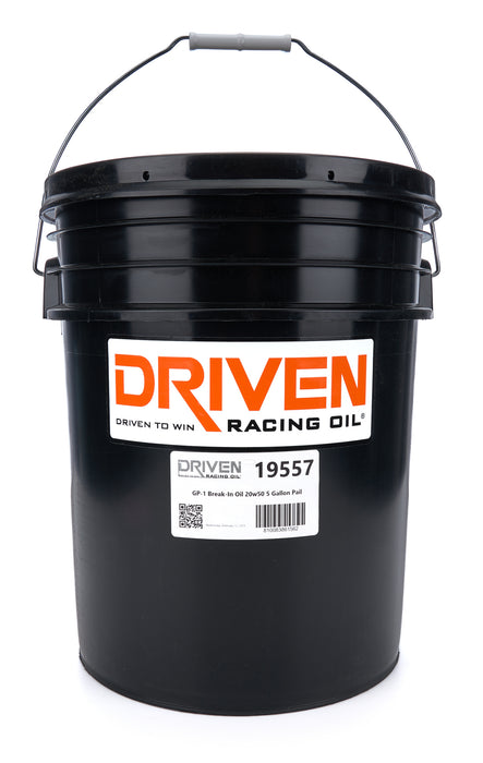 Driven Racing Oil JGP19557 GP-1 Conventional Break- In Oil 20w50 5 Gallon