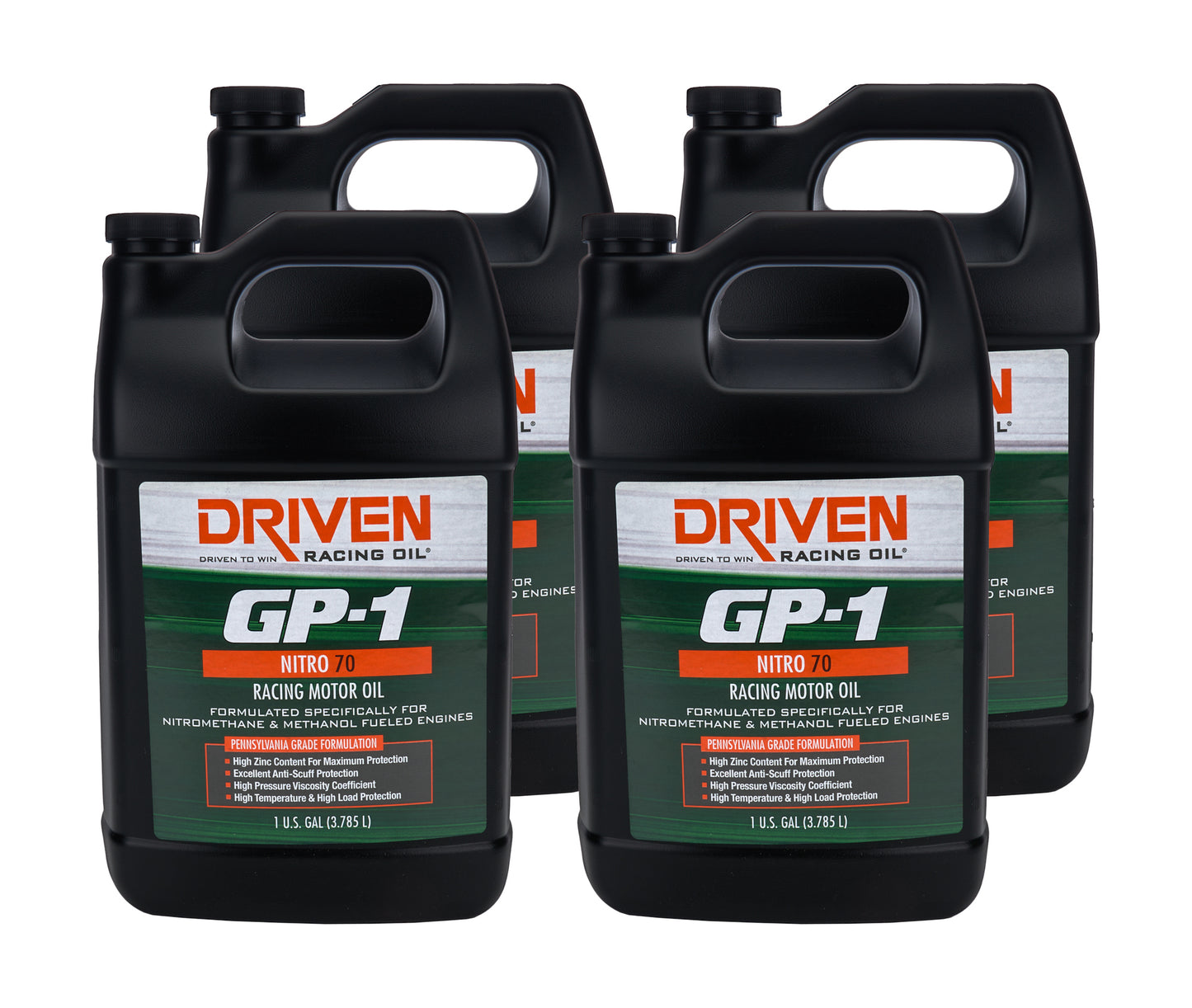 Driven Racing Oil JGP19708-4 Nitro 70 Case 4x1 Gallon