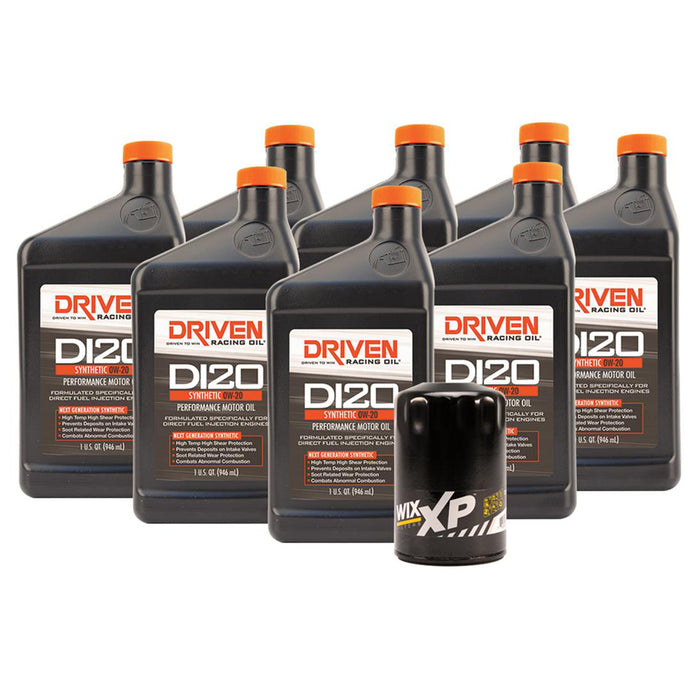 Driven Racing Oil JGP20825K DI20 Oil Change Kit 14- LS Engines 8 Qt