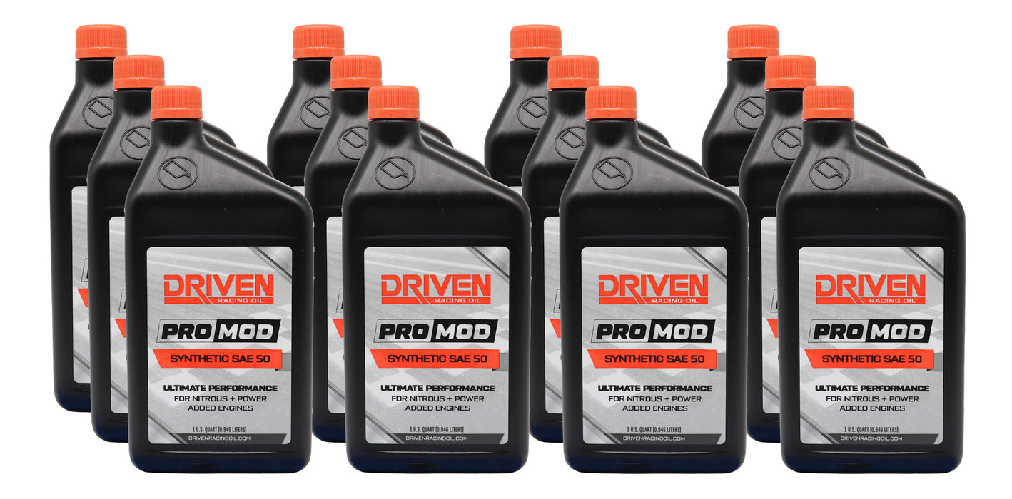 Driven Racing Oil JGP24506-12 ProMod 50W Motor Oil Case 12/Qt