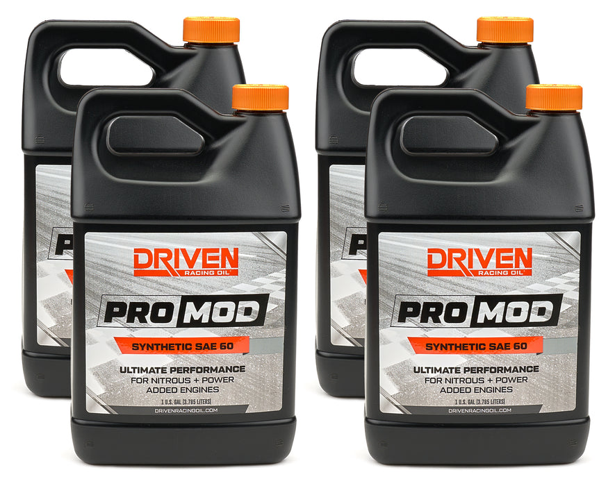 Driven Racing Oil JGP24608-4 ProMod 60W Motor Oil Case 4/1Gal