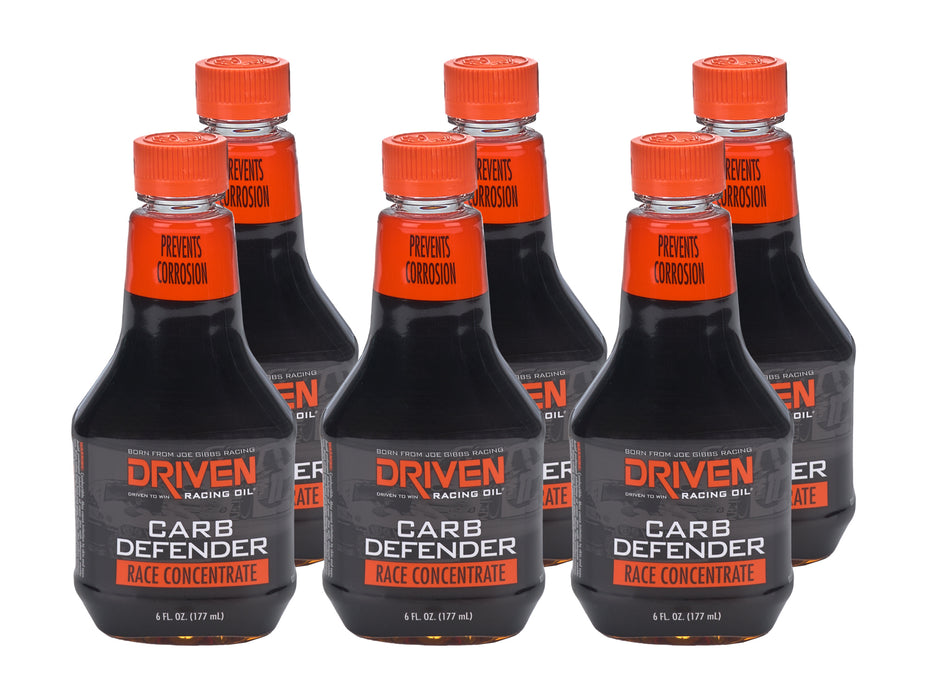 Driven Racing Oil JGP70044-6 Carb Defender - Race Con centrate Case 6 x 6 oz.