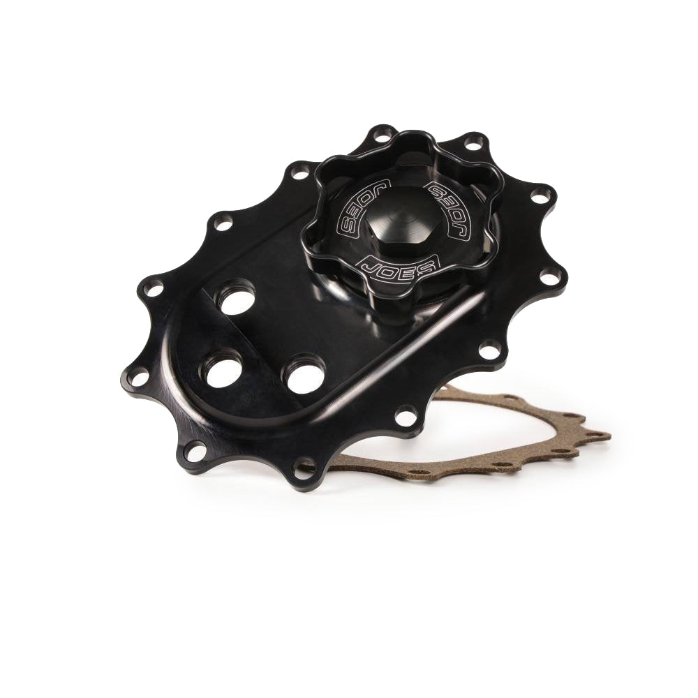Joes Racing Products JOE13274 Fuel Filler Top Plate W/ Vent And 6an Ports