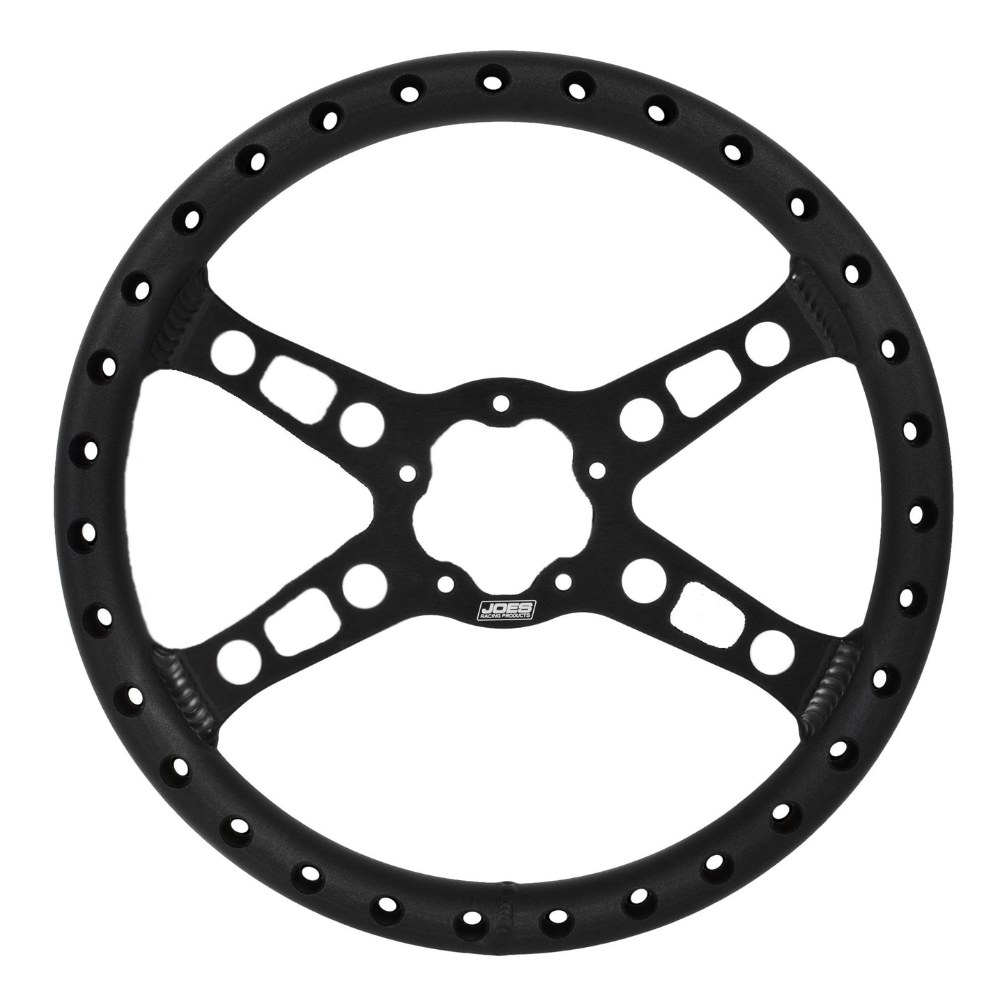 Joes Racing Products JOE13460 Steering Wheel 13IN Flat LW Drag Black