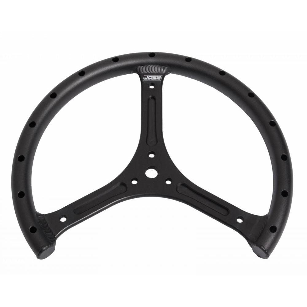 Joes Racing Products JOE13505-B 11in Steering Wheel QM Aluminum Black