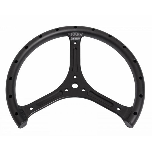 Joes Racing Products JOE13505-B 11in Steering Wheel QM Aluminum Black