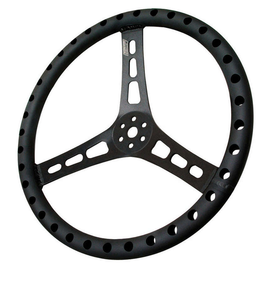 Joes Racing Products JOE13513-B 13in LW Steering Wheel Alum Dished