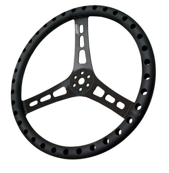 Joes Racing Products JOE13513-B 13in LW Steering Wheel Alum Dished