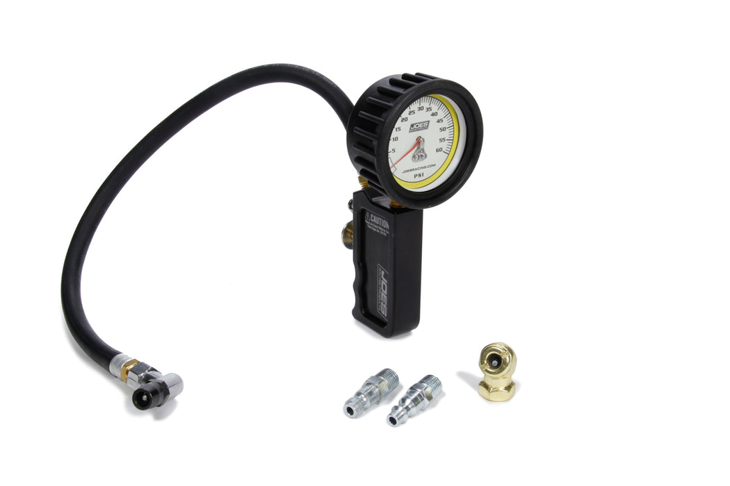 Joes Racing Products JOE32491 Tire Inflator 0-60psi Analog Billet Quick Fill