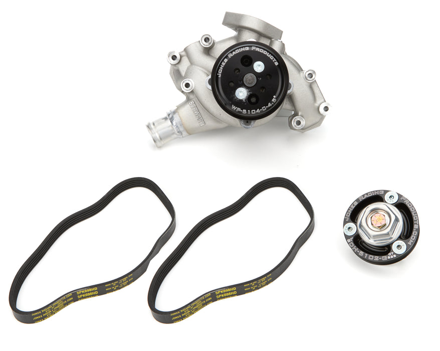 Jones Racing Products JRP1020-LS-EMP Drive Kit Serp. LS CT525 w/ Water Pump