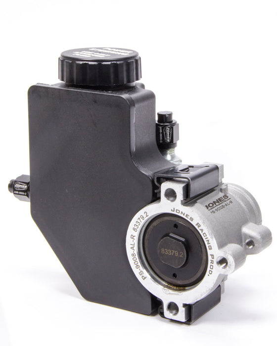 Jones Racing Products JRPPS-9008-AL-R Alum Mini P/S Pump with Plastic Reservoir
