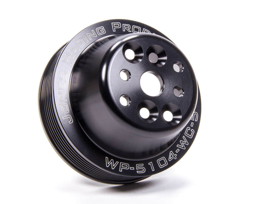 Jones Racing Products JRPWP-5104-WC-5 Water Pump Pulley Serpentine 5in