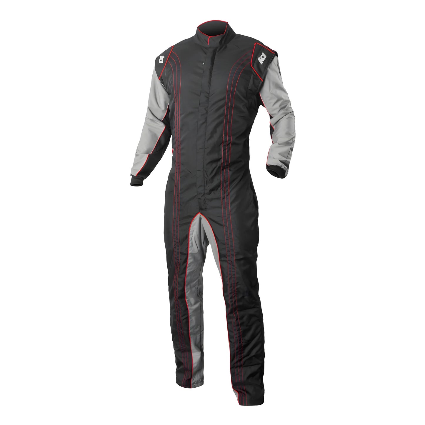 K1 Racegear K1R10-GK2-R-4XS Suit Karting GK2 Youth 4X-Small Black/Red