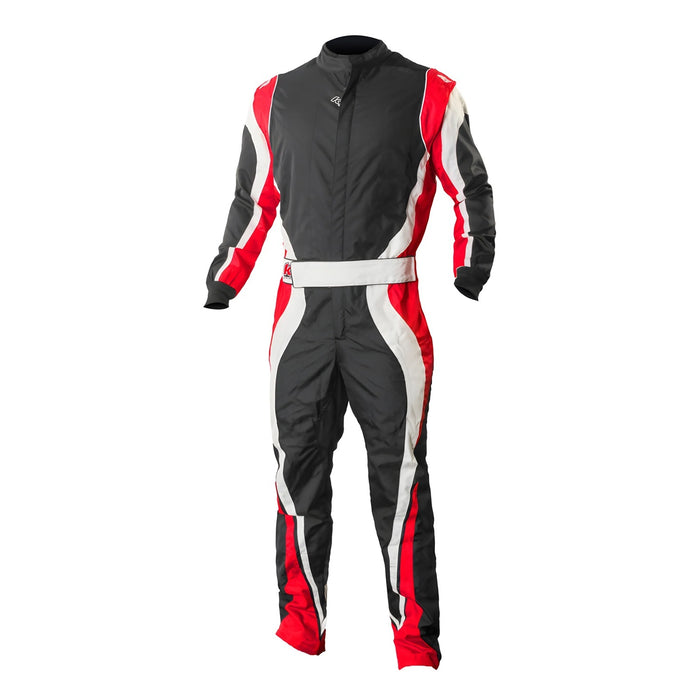 K1 Racegear K1R10-SP1-R-4XS Suit Karting Youth 4X-Small Red/Black