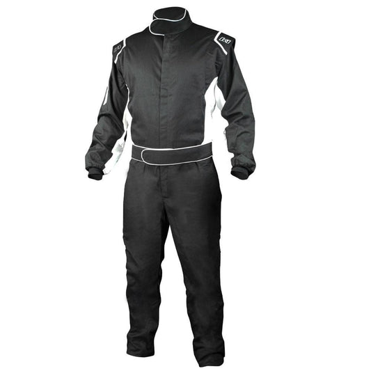 K1 Racegear K1R20-CHL-NW-S Suit Challenger Black Small SFI 3.2A/1
