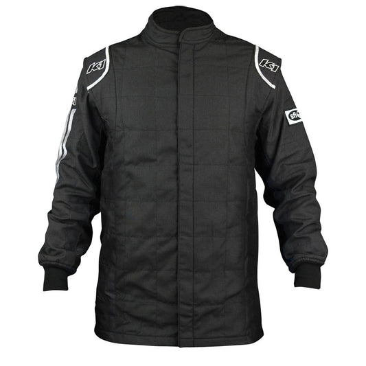 K1 Racegear K1R21-SPT-NW-M Jacket Sportsman Black / White Medium