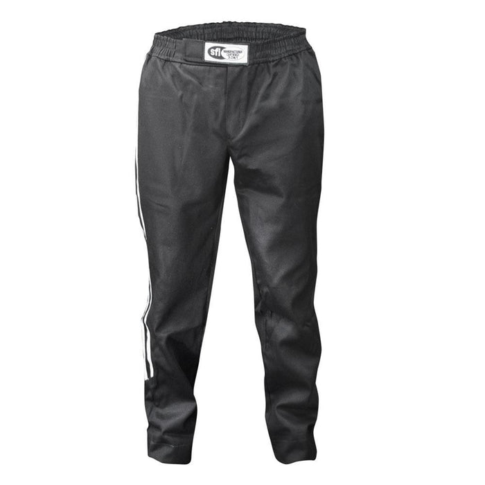 K1 Racegear K1R22-CHL-NW-L Pant Challenger Black Large SFI3.2A/1